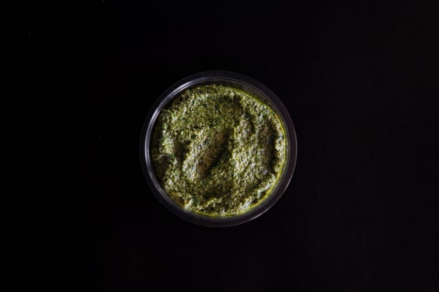 2oz Supergreens Pesto.