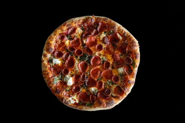Crispy Pepperoni + Hot Honey + Ricotta.